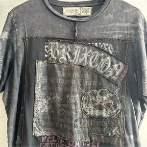 Rare Vintage SALVAGE brand Brixton Tshirt🤩Medium✨Excellent condition